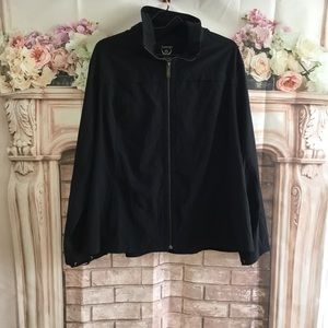 EUC Chico’s Zenergy Black Zipper Jacket Sz. 3